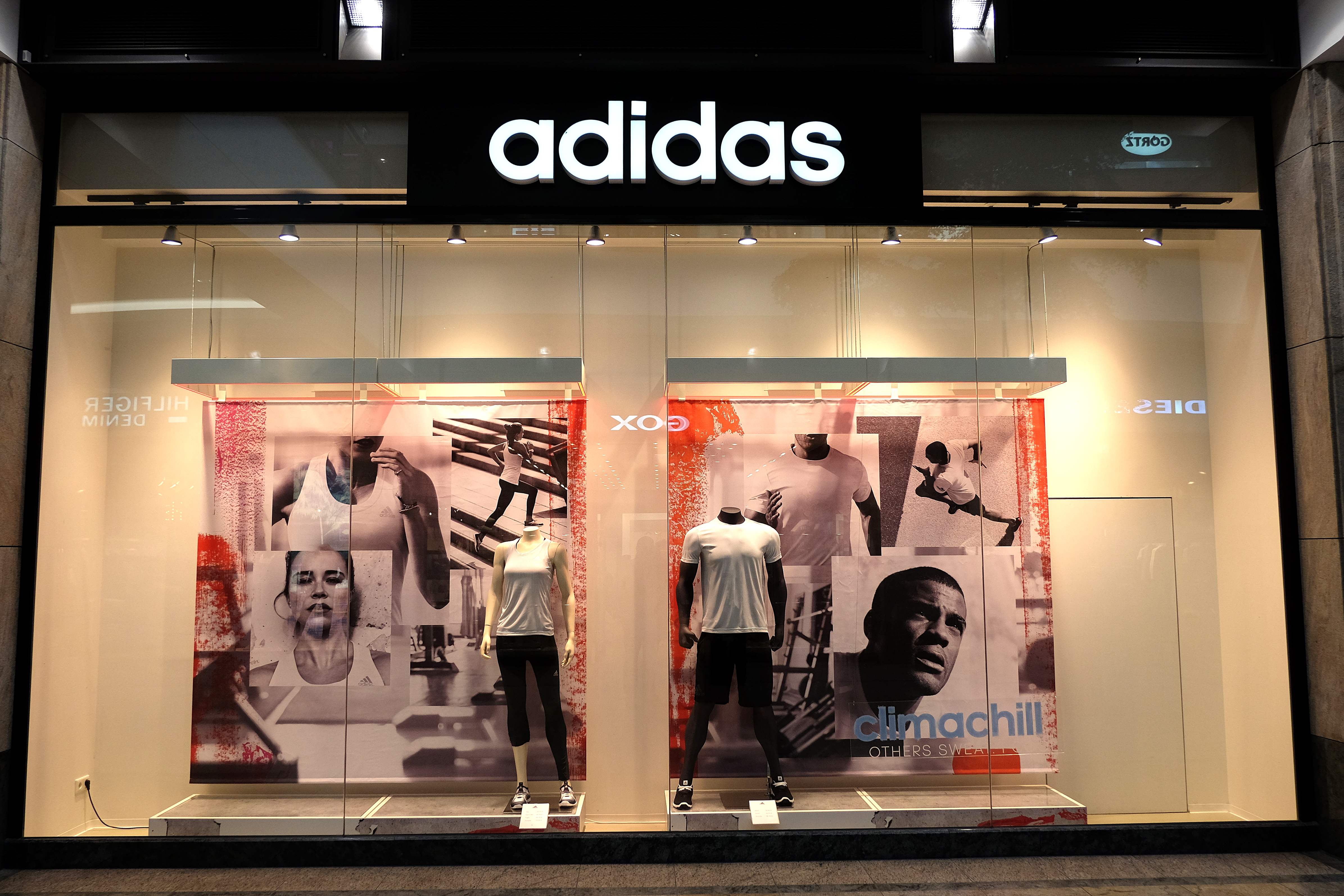 adidas number of stores